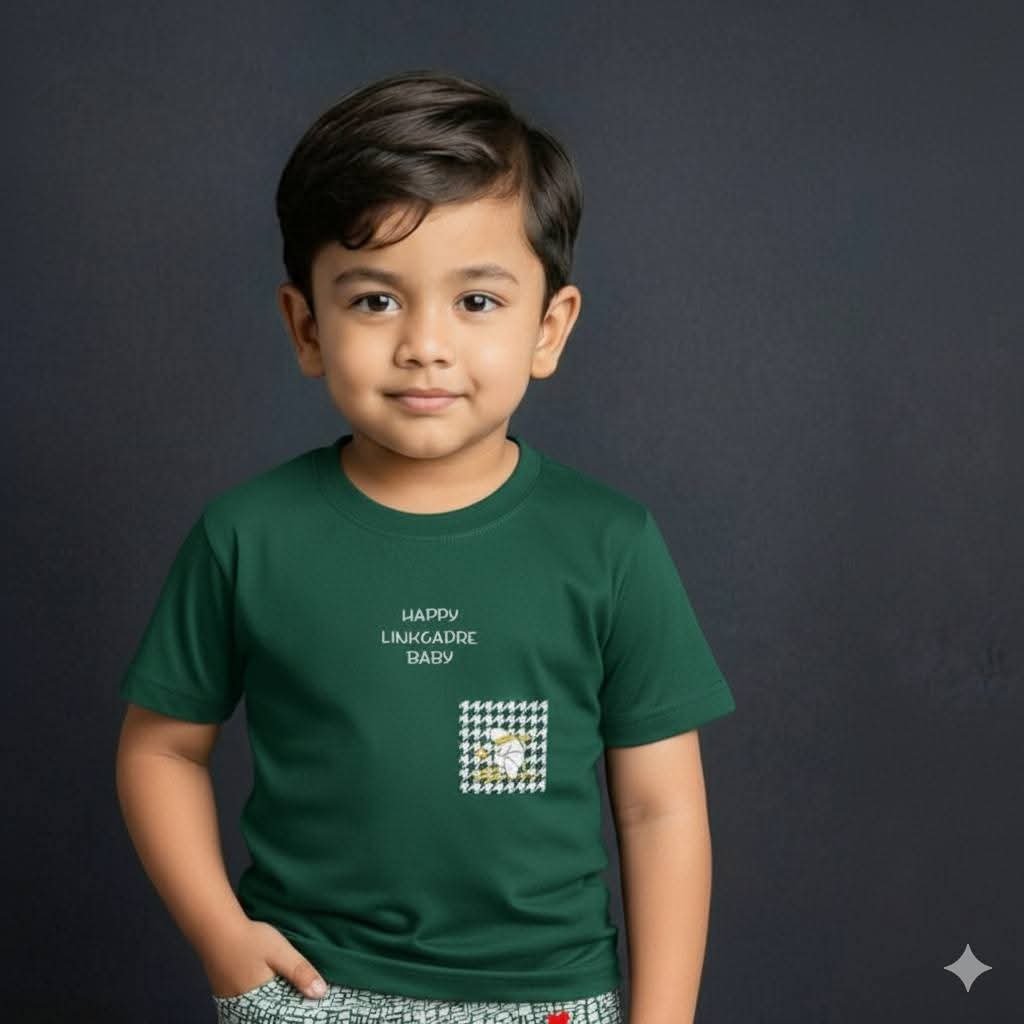 Happy Linkgadre Baby Premium Cotton T-shirt