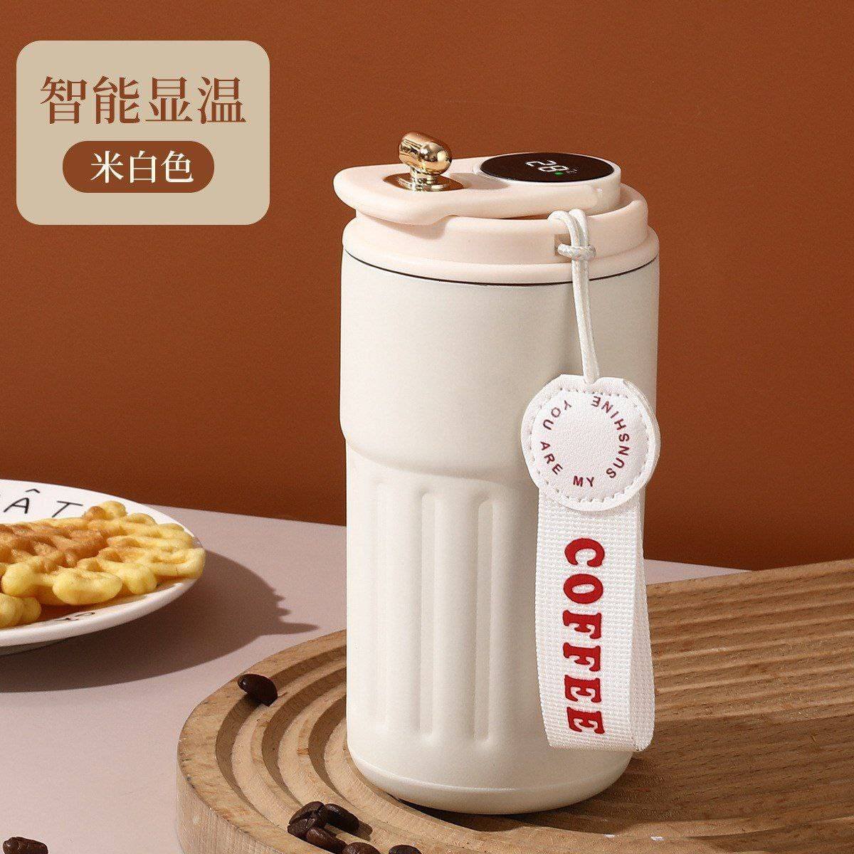 Smart Thermos Bottle LED Temperature Display Coffee Cup