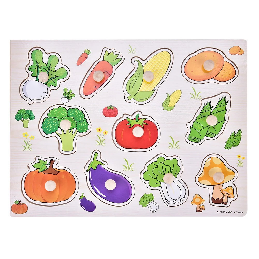 Learning Vegetable Puzzle Toy